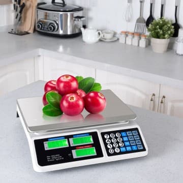 Costway Canada Balance électronique de calcul de prix de 66 lb avec écran ACL chez Costway Canada
