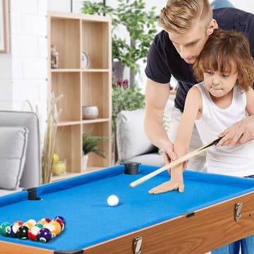 Costway Canada Table de jeu multi-combinaisons 3-en-1 de 48 pouces avec baby-foot chez Costway Canada