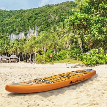 Costway Canada 11 Feet Inflatable Stand Up Paddle Board with Backpack and Aluminum chez Costway Canada