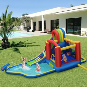 Costway Canada Château gonflable pour enfants avec soufflerie chez Costway Canada