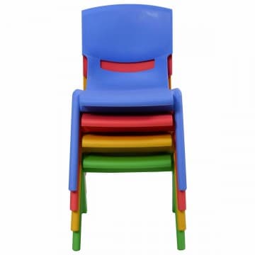 Costway Canada 4-pack Colorful Stackable Plastic Children Chairs chez Costway Canada