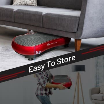 Costway Canada 3D Vibration Plate Fitness Machine with Remote Control chez Costway Canada