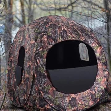 Costway Canada Abri de chasse portable escamotable avec camouflage chez Costway Canada