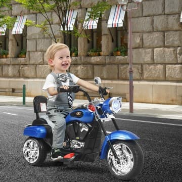 Costway Canada Moto électrique 6V à 3 roues pour tout-petits avec klaxon et phare chez Costway Canada