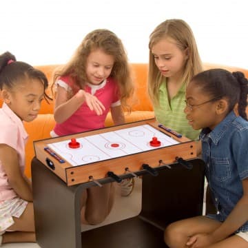 Costway Canada Table de jeu 2 en 1 : Air Hockey et Baby-foot chez Costway Canada