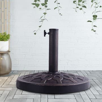 Costway Canada 30lbs 18 Inch Heavy Duty Outdoor Patio Market Umbrella Base chez Costway Canada