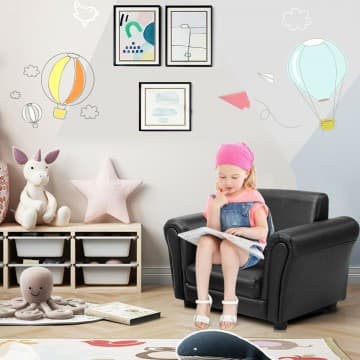 Costway Canada Canapé pour enfants avec repose-pieds chez Costway Canada