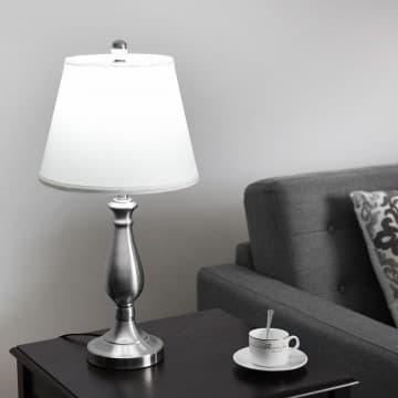 Costway Canada Ensemble de 3 lampes en nickel brossé chez Costway Canada