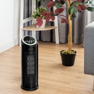 Costway Canada 1500 W LED Portable Oscillating PTC Ceramic Space Heater chez Costway Canada