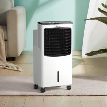 Costway Canada 3-in-1 Portable Evaporative Air Conditioner Cooler with Remote Control chez Costway Canada