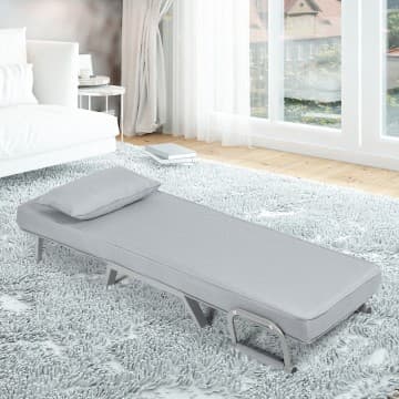 Costway Canada Fauteuil lit pliant convertible 6 positions avec oreiller chez Costway Canada