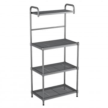 Costway Canada Étagère de rangement de cuisine à 4 niveaux pour micro-ondes avec chez Costway Canada