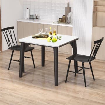 Costway Canada Ensemble de 2 chaises de salle à manger modernes avec dossier chez Costway Canada