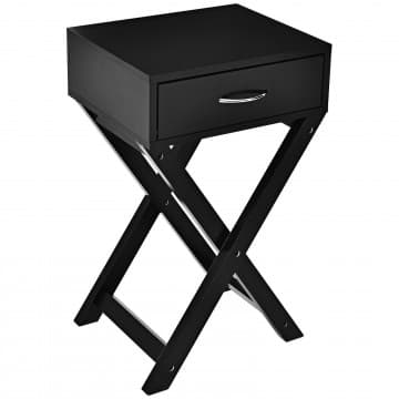 Costway Canada Table d'appoint de sofa design avec tiroir en X pour salon et chambre chez Costway Canada