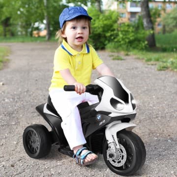 Costway Canada 6V Kids 3 Wheels Riding BMW Licensed Electric Motorcycle chez Costway Canada