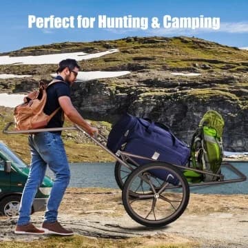 Costway Canada Chariot de chasse pliable grande capacité chez Costway Canada