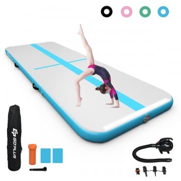 Costway Canada Tapis de gymnastique gonflable de 15 pieds chez Costway Canada