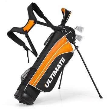 Costway Canada Ensemble complet de clubs de golf junior pour 8 à 10 ans chez Costway Canada