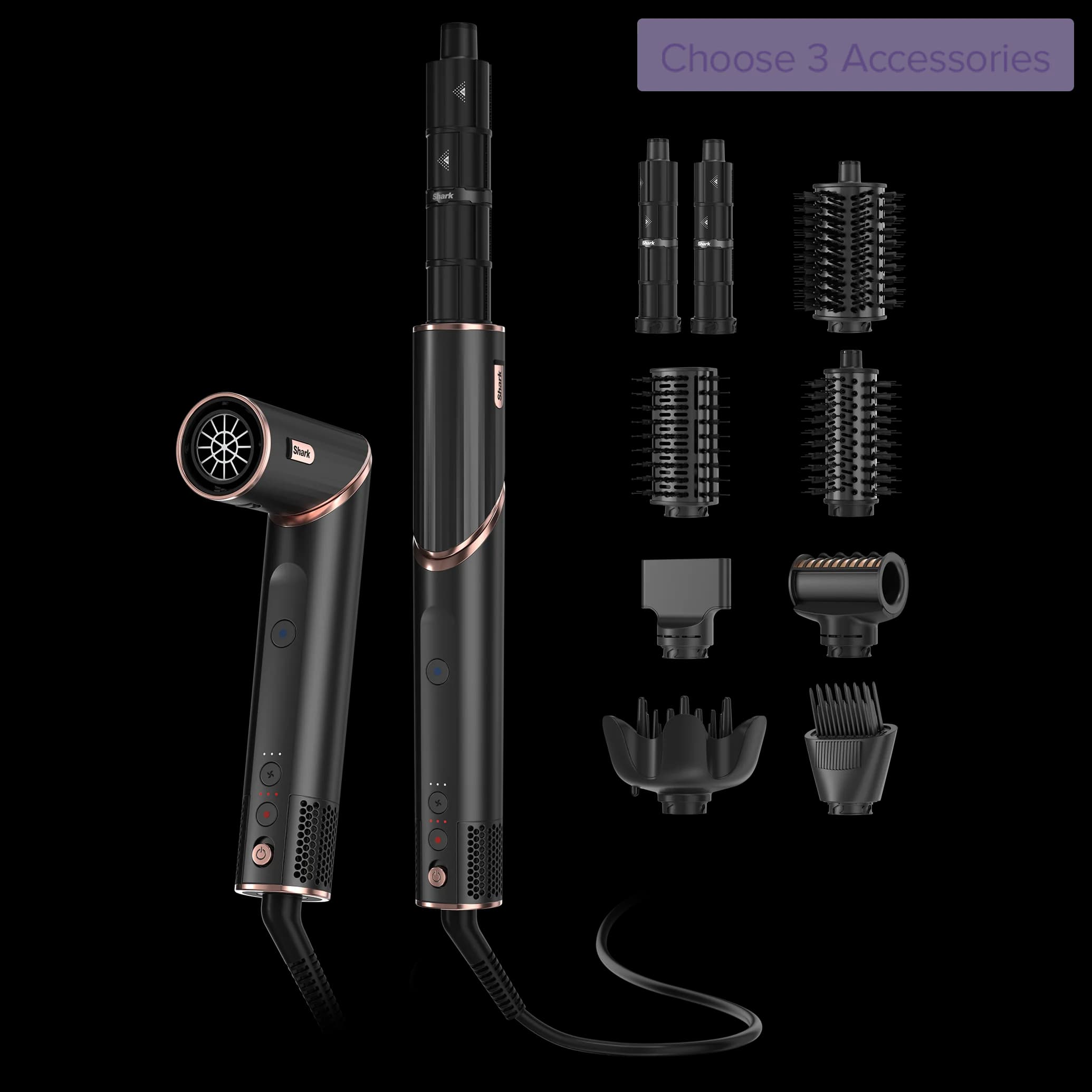 Shark FlexStyle Air Styling & Drying System (Black) chez SharkNinja Canada