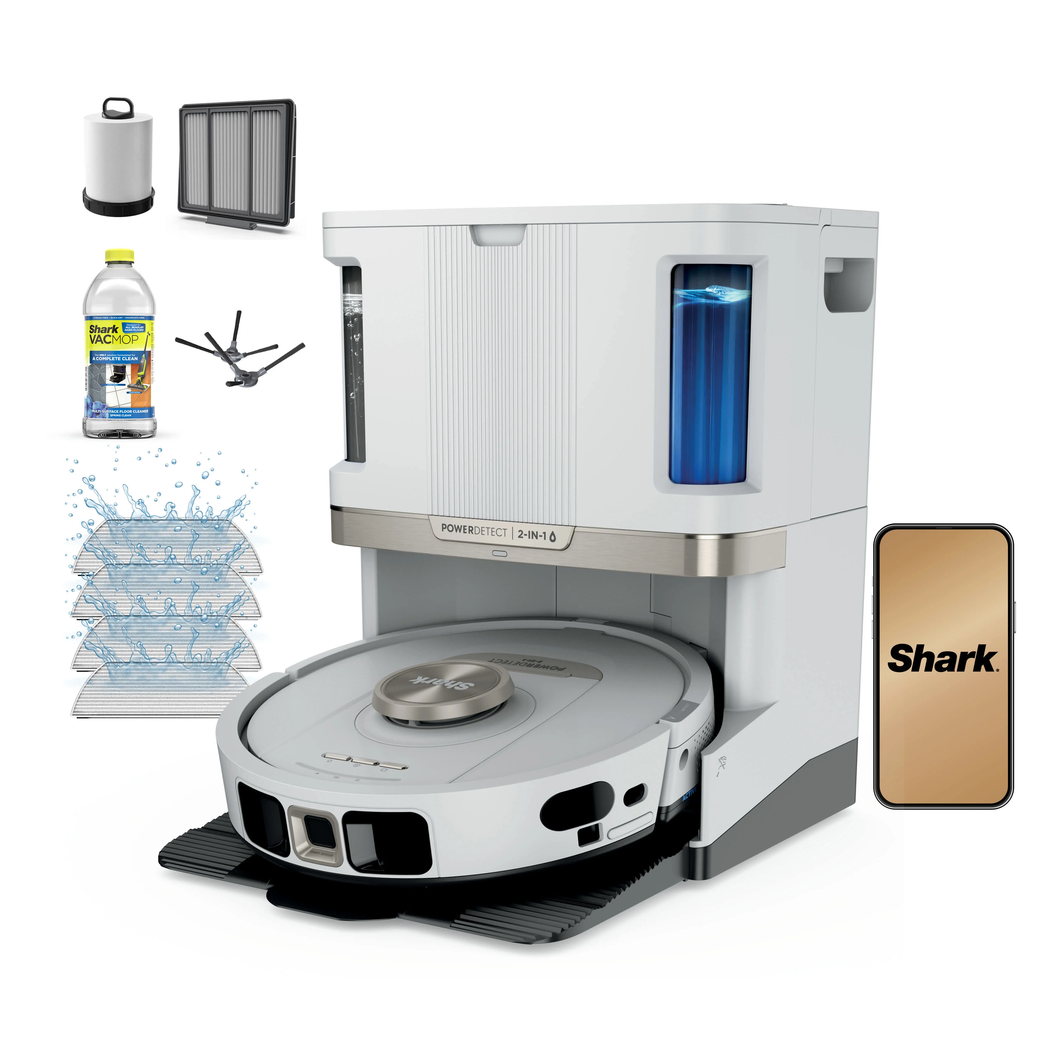 Shark PowerDetect Robot Vacuum and Mop with NeverTouch Base chez SharkNinja Canada