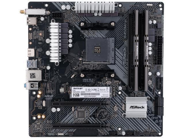 Pc Diy Starter Kit – Asrock B450m/ac R2.0 Am4 Micro Atx Wifi Motherboard With Pre-installed Team T-f chez Newegg US