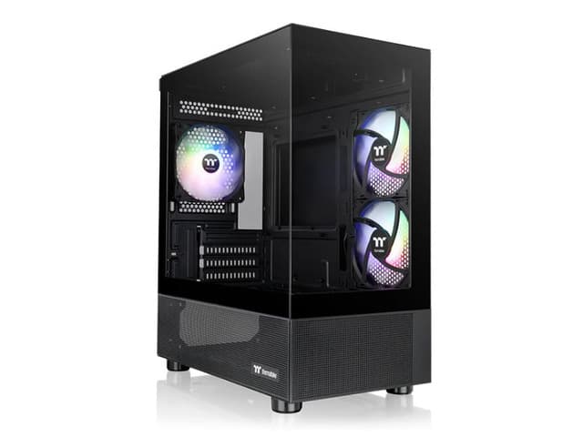 Newegg Canada Thermaltake View 170 TG ARGB Black Micro-ATX Case; 3x120mm ARGB Fans chez Newegg Canada