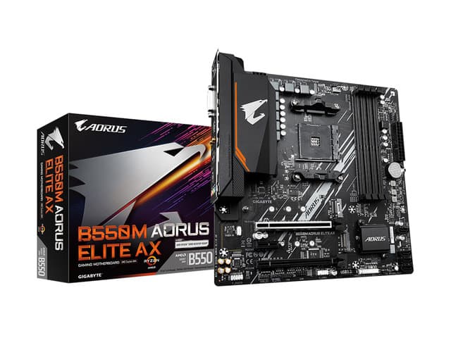 Newegg Canada GIGABYTE B550M AORUS ELITE AX (rev 1.3) AM4 AMD B550 Micro-ATX Carte chez Newegg Canada