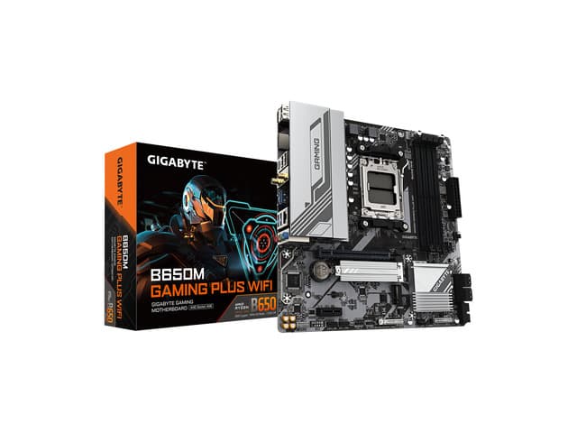 Newegg Canada GIGABYTE B650M GAMING PLUS WIFI AM5 LGA 1718 AMD B650 M-ATX chez Newegg Canada