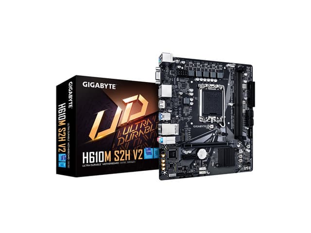 Newegg Canada GIGABYTE H610M S2H V2 Carte mère, Supports 14th/13th/12th Gen Intel Core chez Newegg Canada
