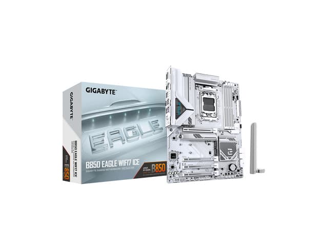 Newegg Canada GIGABYTE B850 EAGLE WIFI7 ICE AMD AM5 LGA 1718 Motherboard chez Newegg Canada