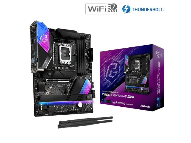Newegg Canada ASRock Z890 Lightning WiFi LGA 1851 Intel Z890 ATX Motherboard chez Newegg Canada