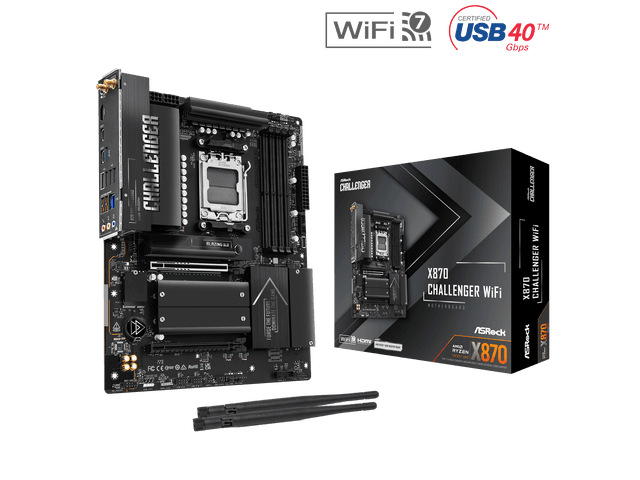 Newegg Canada ASRock X870 Challenger WiFi AM5 AMD X870 ATX Motherboard chez Newegg Canada