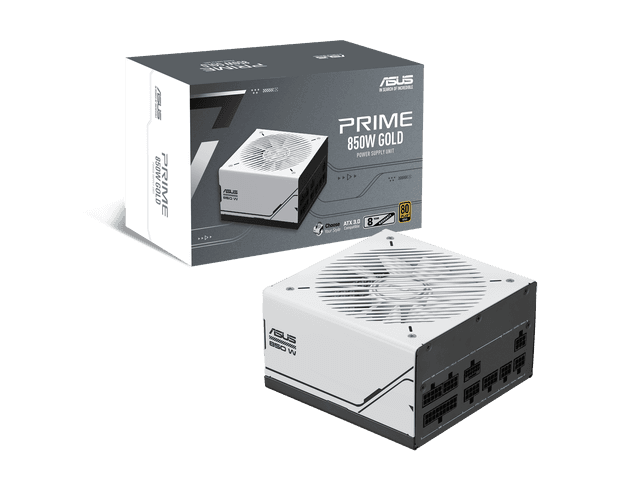 ASUS Prime 850W Gold (850 Watt, ATX 3.0 Compatible, Fully Modular Alimentation PC chez Newegg Canada