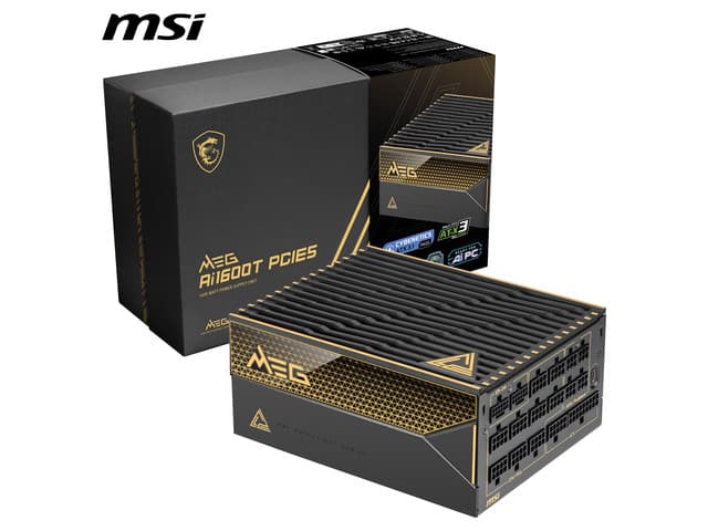 Newegg Canada MSI MEG Ai1600T PCIE5, Fully Modular Gaming 1600W Alimentation PC chez Newegg Canada