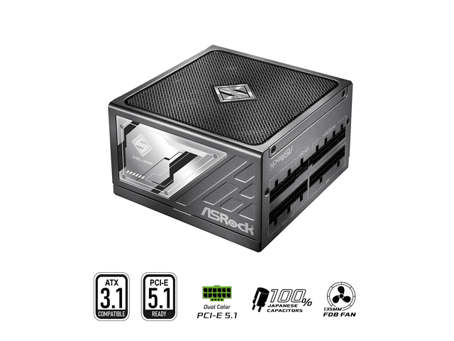 Newegg Canada ASRock Steel Legend SL-850P 850W 80 PLUS GOLD & Cybenetics PLATINUM Full chez Newegg Canada