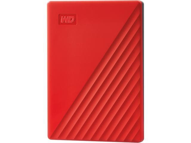 WD 2TB My Passport Portable Storage External Hard Drive USB 3.2 for PC/MAC Red (WDBYVG0020BRD-WESN) chez Newegg Canada