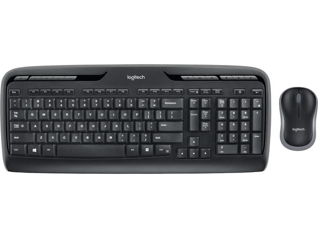Logitech MK320 Sans fil Desktop Clavier and Souris Combo — Entertainment Clavier and chez Newegg Canada