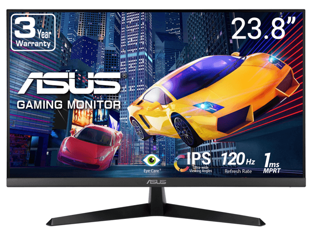 ASUS 24" (23.8" viewable) Full HD 1080P 120hz IPS with Adaptive Sync, 1ms low blue light Eye Care Gaming Computer... chez Newegg Canada