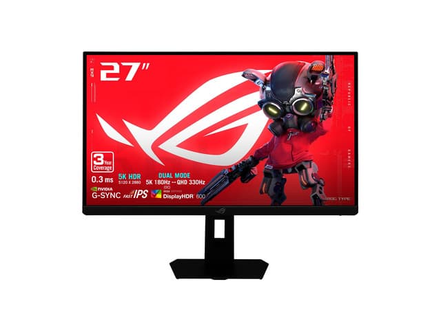 Boîte ouverte : ASUS ROG Strix 27 inch Dual Mode 5K 180Hz, QHD 2K 1440P 330hz IPS AMD chez Newegg Canada