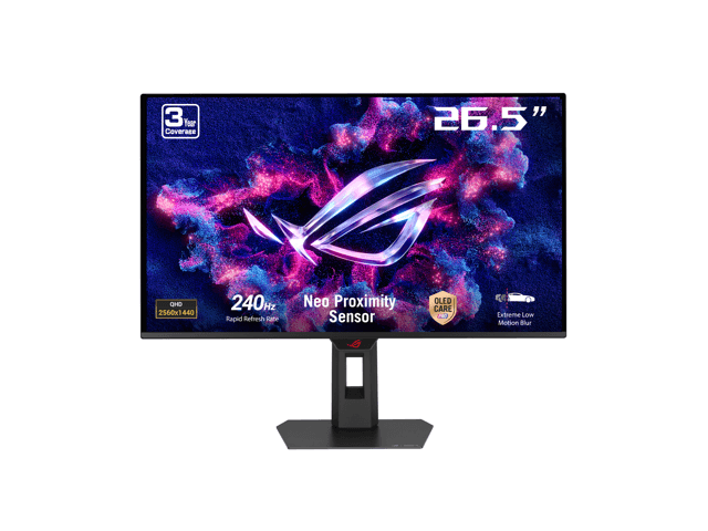 ASUS ROG Strix 27 inch QHD 2K 1440P 240Hz AMD FreeSync Premium Pro & G-Sync Compatible 0.03ms OLED Gaming Computer... chez Newegg Canada