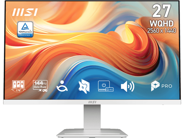 Newegg Canada MSI 27" WQHD 2K 1440P 144Hz AMD FreeSync IPS 1ms Blanc Computer Moniteur chez Newegg Canada