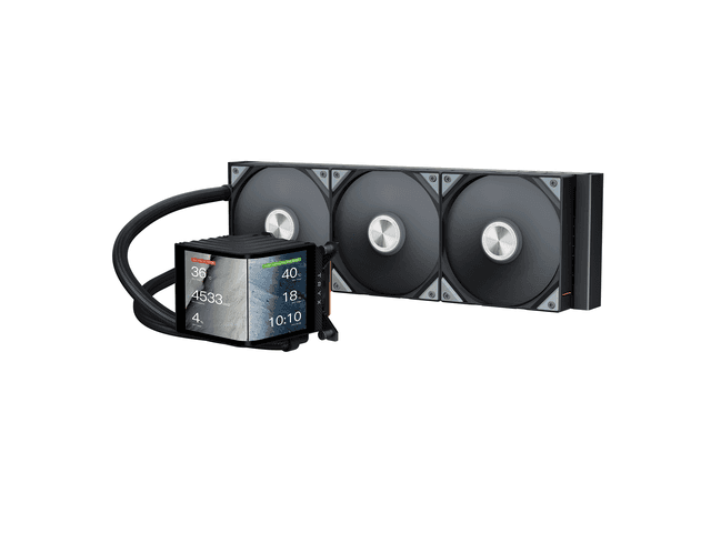 Newegg Canada TRYX PANORAMA 360 360mm AIO 6.67'' AMOLED Curved Screen 3D Anamorphic chez Newegg Canada