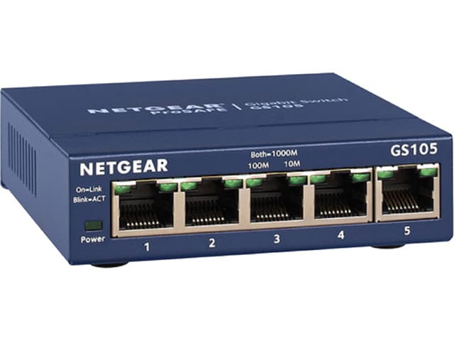 Newegg Canada Netgear ProSafe GS105 5-Port Gigabit Ethernet Unmanaged Switch, GS105NA chez Newegg Canada