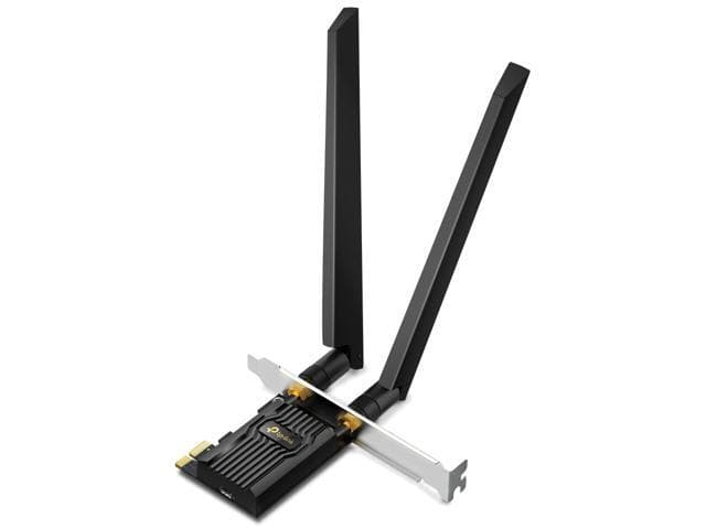 Boîte ouverte : Carte adaptateur PCIe Wi-Fi 6E AXE5400 et Bluetooth 5.3 TP-Link Archer TXE72E chez Newegg Canada