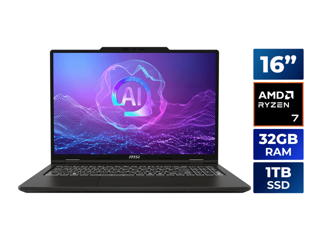 Newegg Canada MSI Venture A16 AI+ FHD+ Touchscreen 16" Laptop chez Newegg Canada