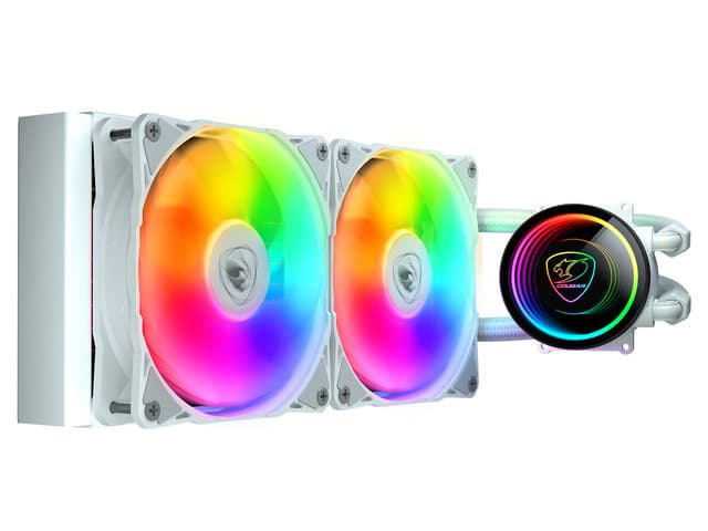 Newegg Canada COUGAR Poseidon Elite ARGB Blanc 240 AIO Refroidissement liquide chez Newegg Canada