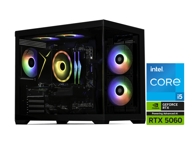 Newegg Canada STORMCRAFT Gaming PC SIRIUS Intel Core i5-14400F NVIDIA GeForce RTX 5060 chez Newegg Canada