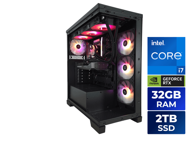 Newegg Canada AZZA Gaming PC EHUD PRO, Intel Ci7-14700F, NVIDIA RTX5070 chez Newegg Canada