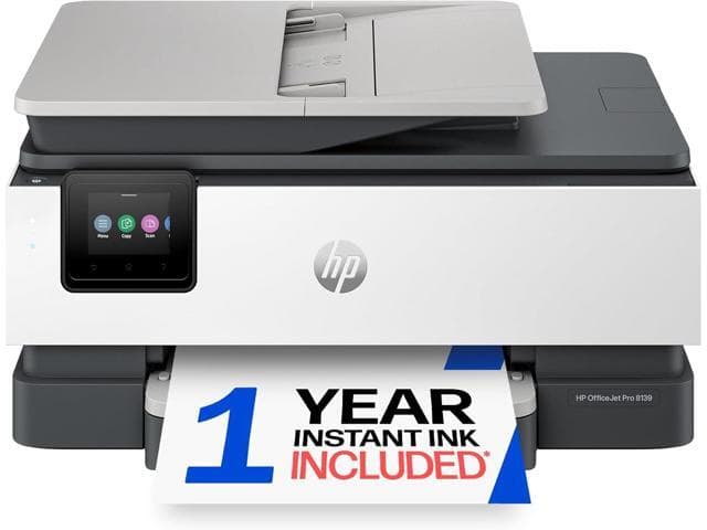 HP OfficeJet Pro 8139 Wireless All-in-One Color Inkjet Printer, Print, Scan, Copy, C2VK3A chez Newegg Canada
