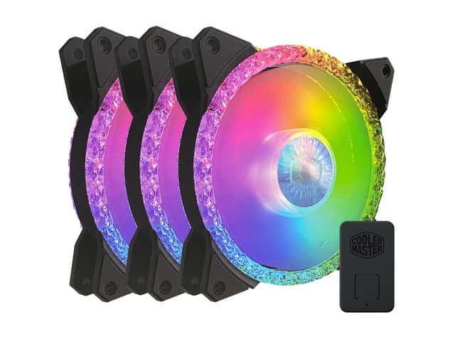 Newegg Canada MasterFan MF120 Prismatic(3 in 1 with ARGB LED Controller)Addressable chez Newegg Canada